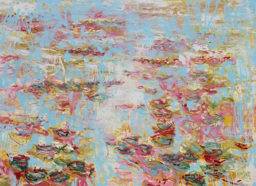 Giverny : Light van Wayne Sleeth, Schilderij te koop op Singulart