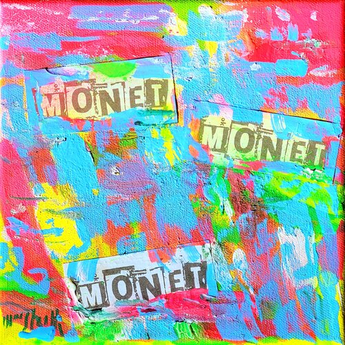 MonetMonetMonet (God Save the Queen) van Wayne Sleeth, Schilderij te koop op Singulart
