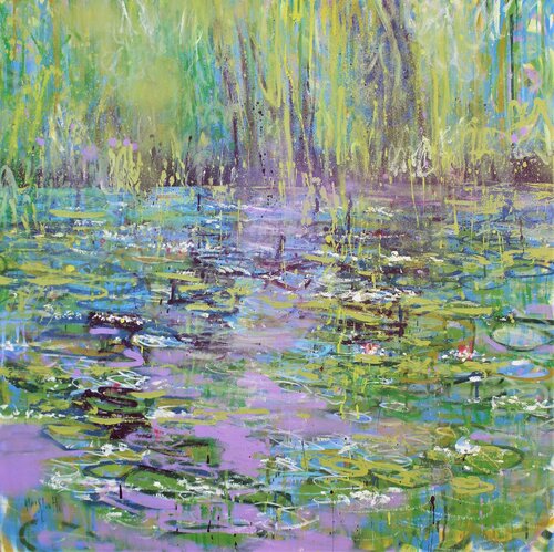 MMM, Giverny no.16 van Wayne Sleeth, Schilderij te koop op Singulart