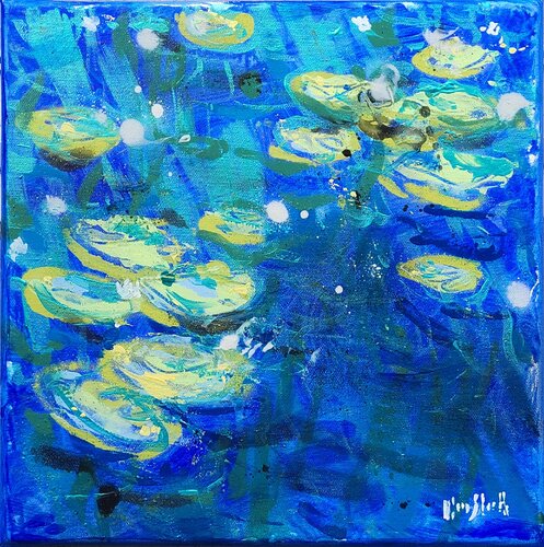 SALE : Giverny (Pearl) van Wayne Sleeth, Schilderij te koop op Singulart