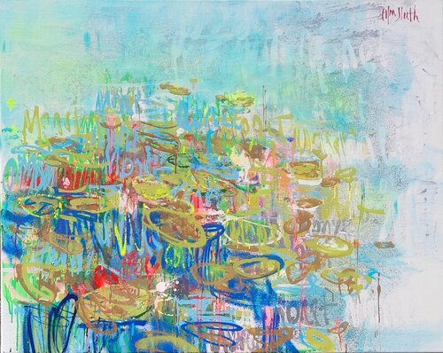 SALE : Monet Monet Monet : Giverny (f)estival di Wayne Sleeth, Pittura in vendita su Singulart