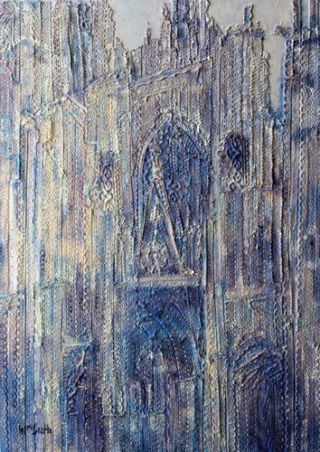 Rouen Cathedral in Lace n° 7 van Wayne Sleeth, Schilderij te koop op Singulart