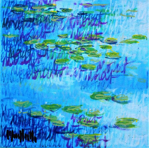 Study, Giverny 2020, n°6 van Wayne Sleeth, Schilderij te koop op Singulart