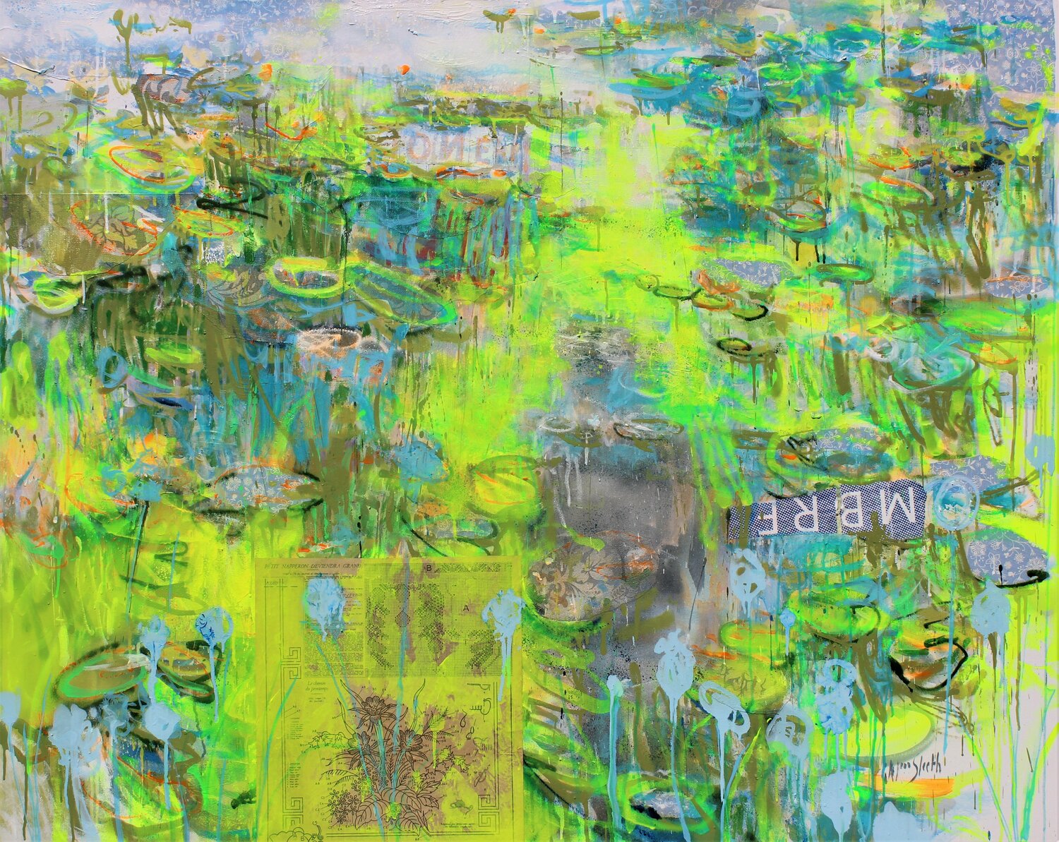 Giverny :  A l'Ombre de Monet Wayne Sleeth Andere media te koop