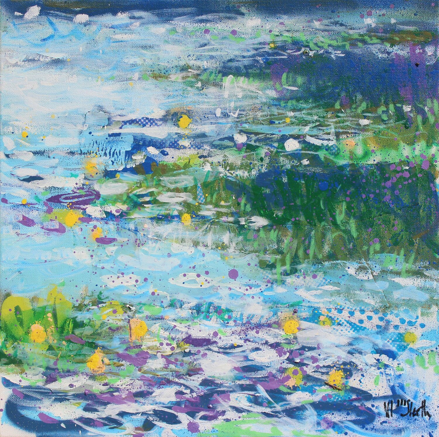 SALE : Monet Monet Monet (Pointilliste) Wayne Sleeth