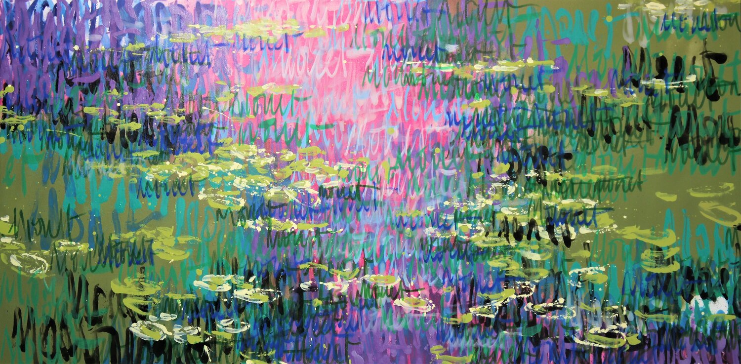 SALE : Giverny, Summer composition Wayne Sleeth
