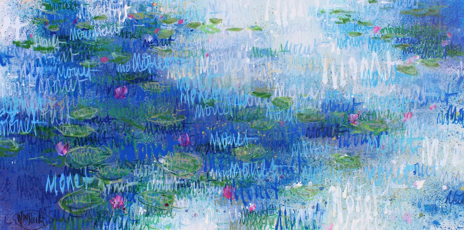 SALE : Giverny, Summer composition no.2 Wayne Sleeth