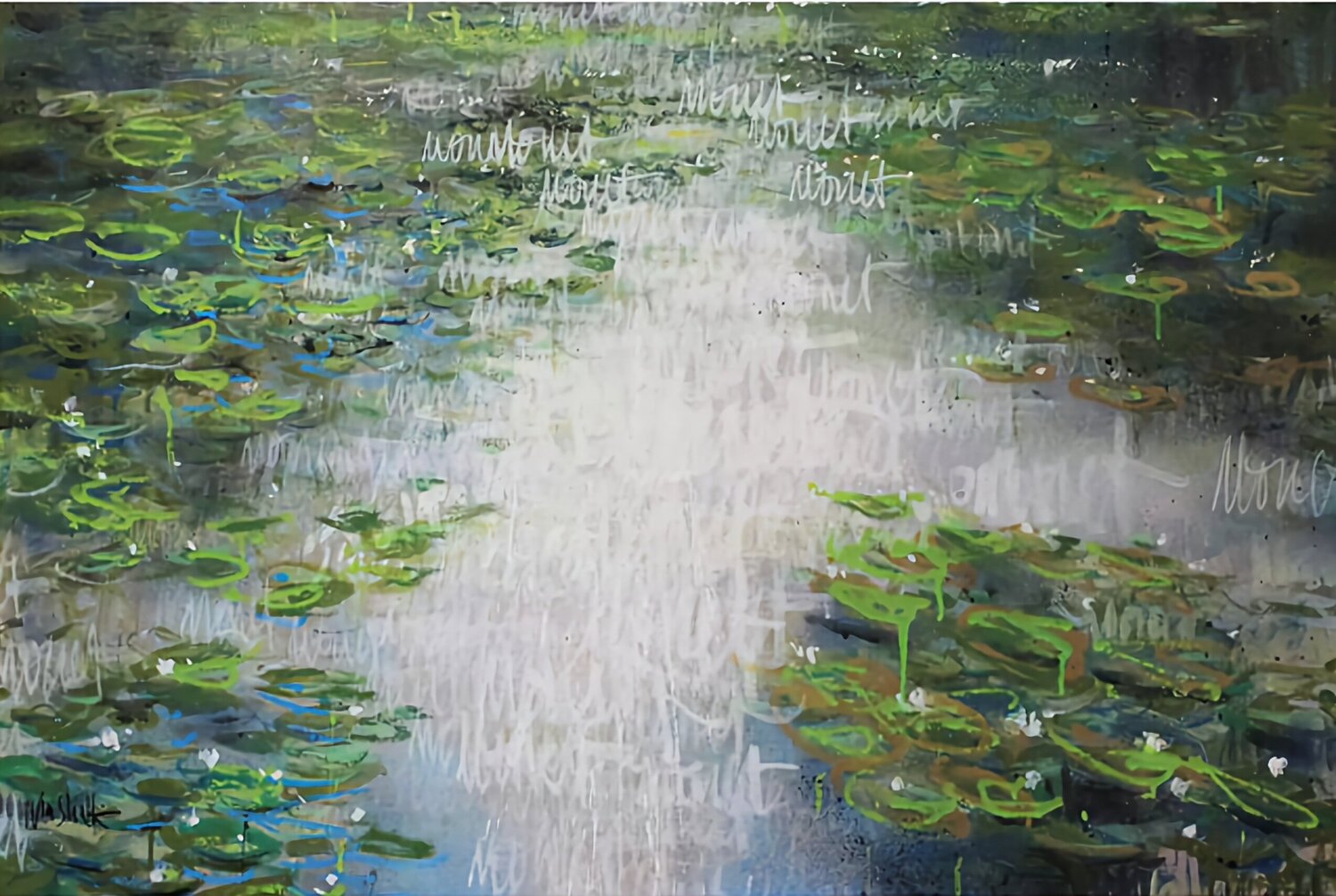 SALE : Monet Monet Monet : Giverny n° 2 Wayne Sleeth
