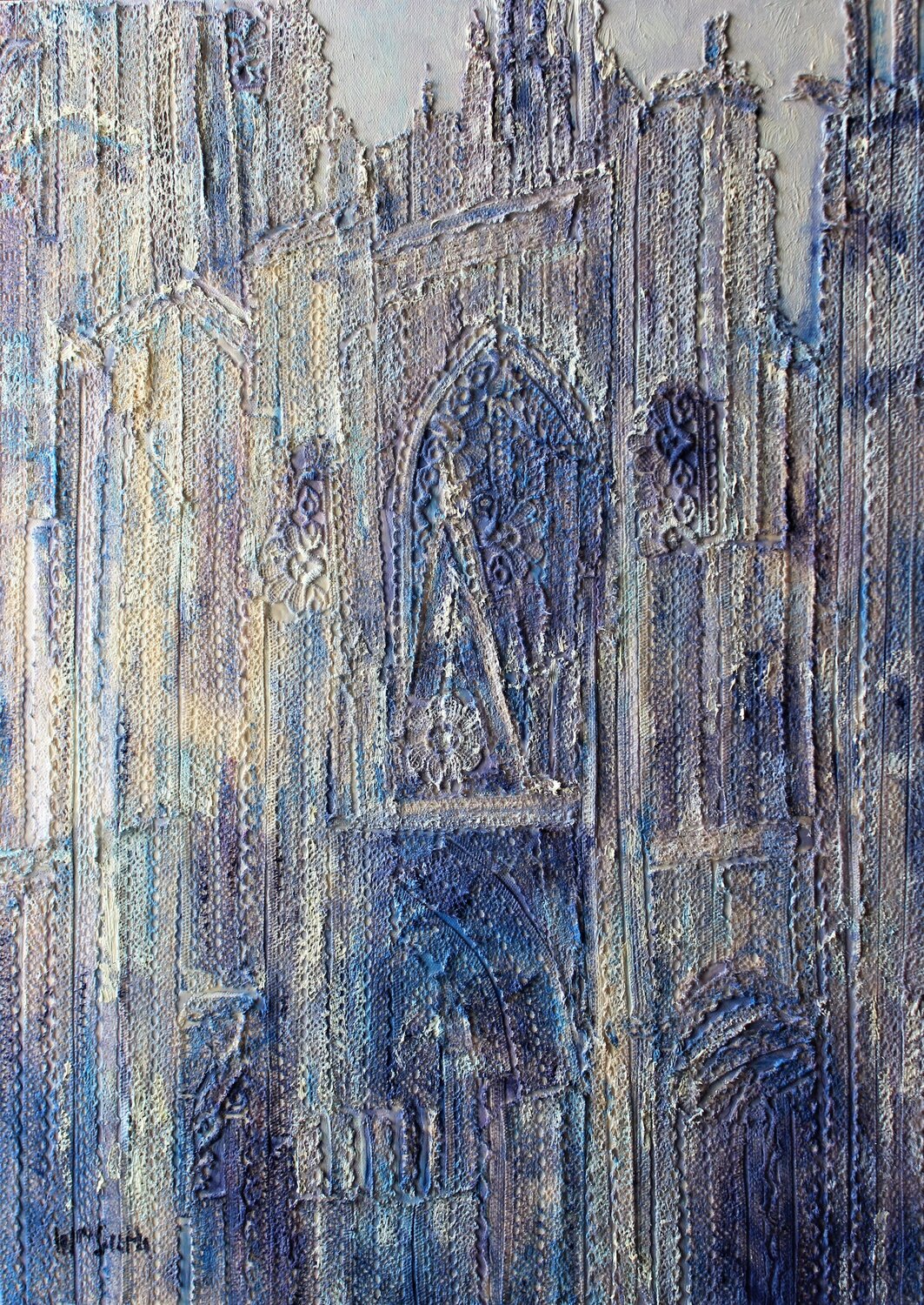 Rouen Cathedral in Lace n° 7 Wayne Sleeth