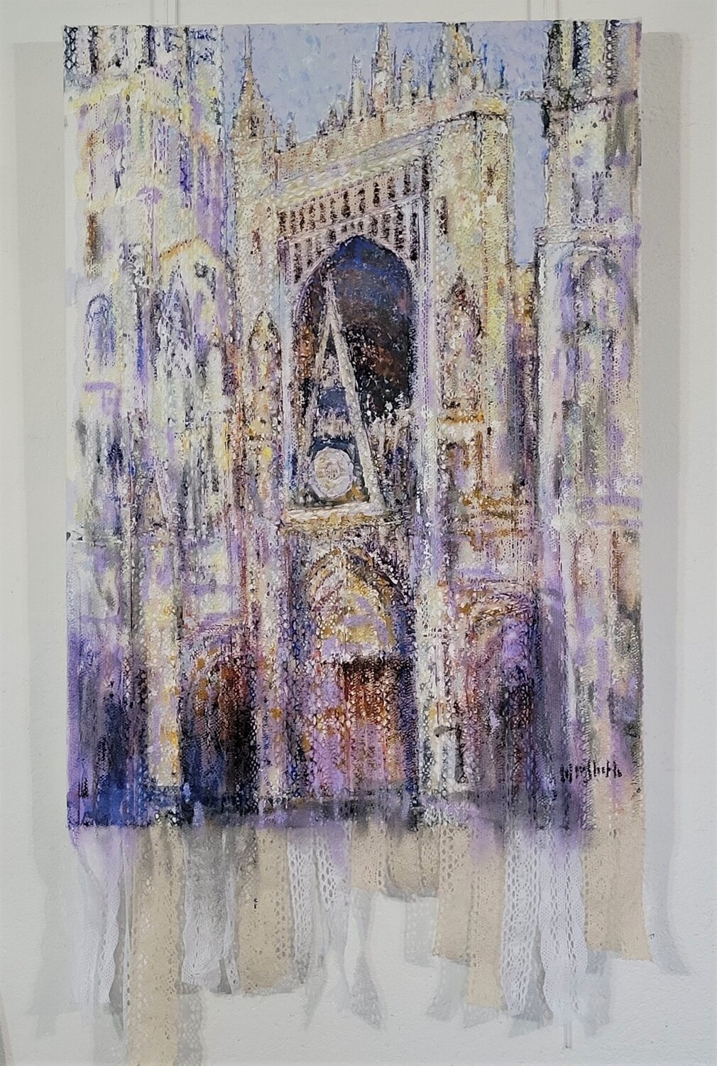 Rouen Cathedral in Lace n° 13 Wayne Sleeth