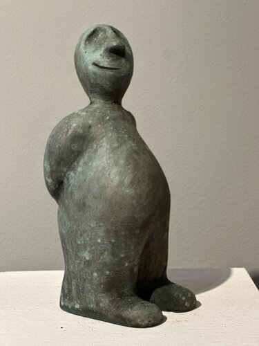 il Contento® Jr. IV bronze patine van Herold Van den Berg, Beeldhouwwerk te koop op Singulart