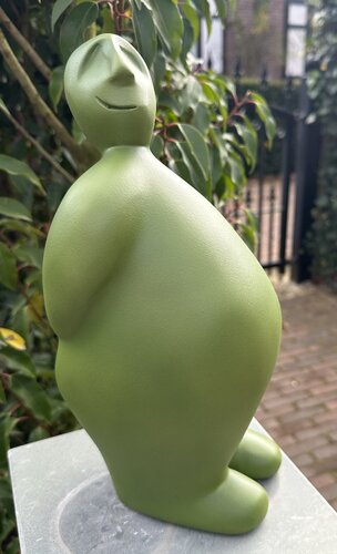 ilContento® Junior II Olive by Herold Van den Berg, Sculpture for Sale on Singulart
