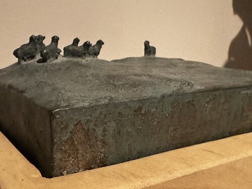 Inspired by …… Mauve's Sheep on the moor de Herold Van den Berg, Escultura a la venta en Singulart