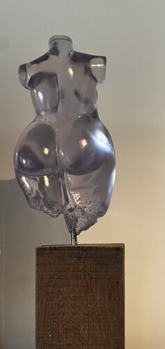 Prèt-à-Décorer Transparant by Herold Van den Berg, Sculpture for Sale on Singulart