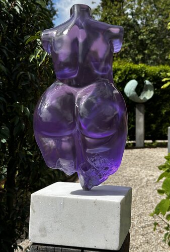 Prèt-à-Décorer Transparant Purple by Herold Van den Berg, 彫刻 for Sale on Singulart