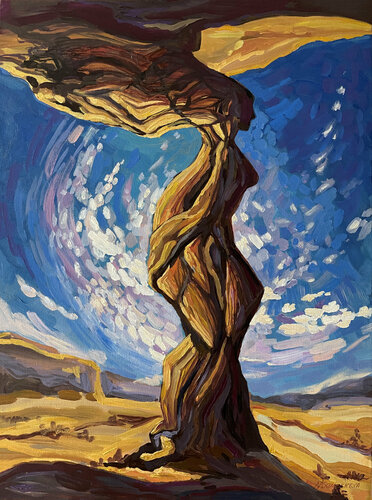 Mother Nature di Marina Beresneva, Pittura in vendita su Singulart