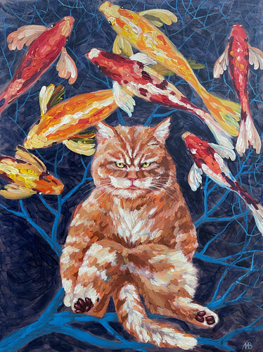 Dinner sailed away di Marina Beresneva, Pittura in vendita su Singulart