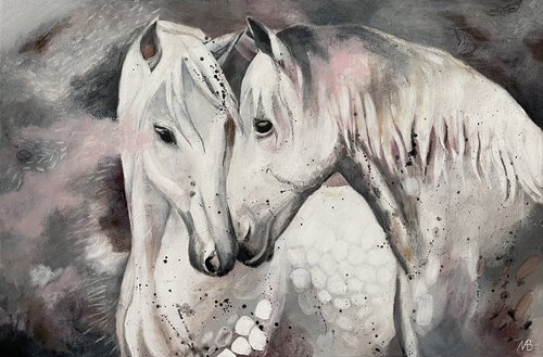 Tender feelings van Marina Beresneva, Schilderij te koop op Singulart