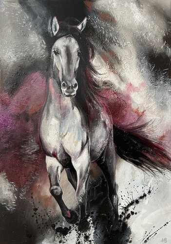 Towards the wind van Marina Beresneva, Schilderij te koop op Singulart