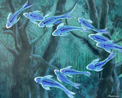 Emerald Evening Marina Beresneva