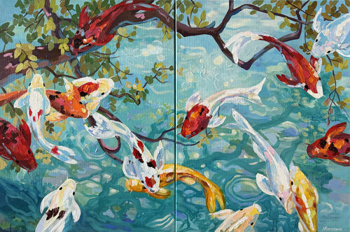 In the mirror of water Marina Beresneva