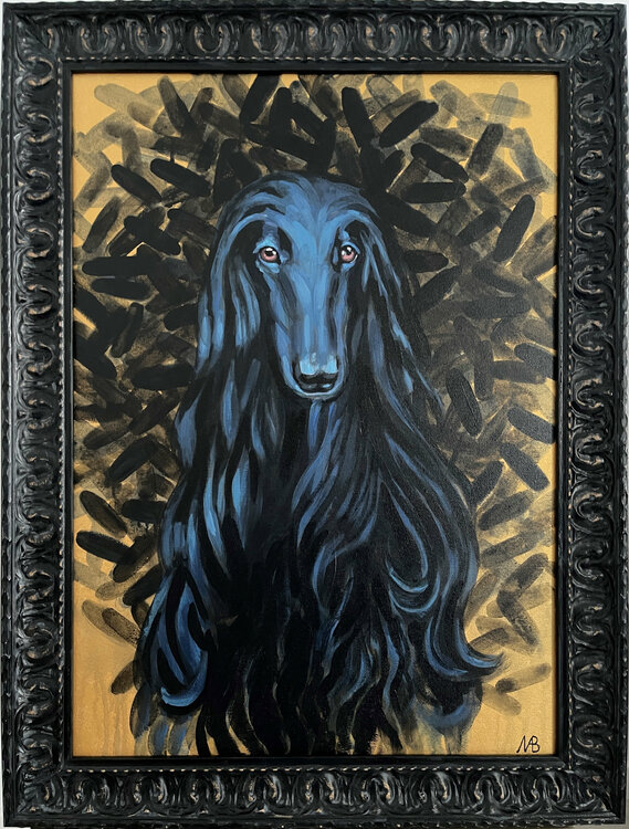 Black Greyhound Marina Beresneva