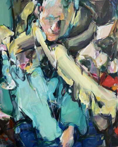 Water Figure di Hyunju Kim, Pittura in vendita su Singulart