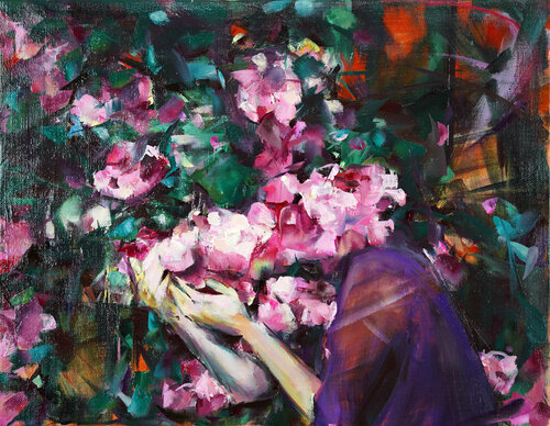 Will Be There For You van Hyunju Kim, Schilderij te koop op Singulart