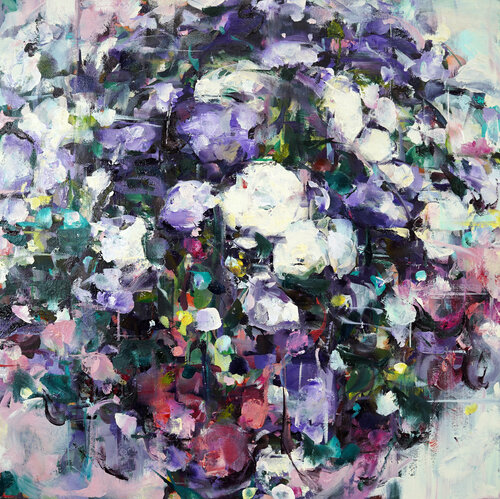 Old Flower #02 van Hyunju Kim, Schilderij te koop op Singulart