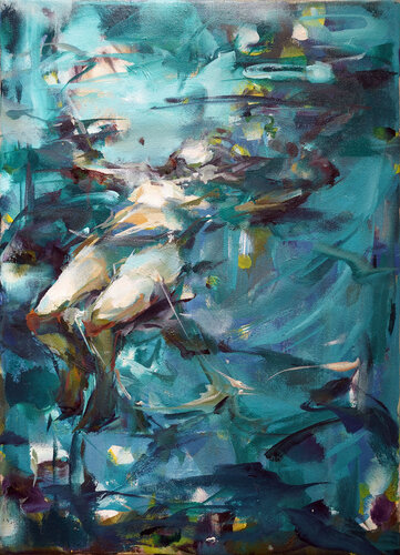 Two Ends #04 van Hyunju Kim, Schilderij te koop op Singulart