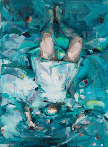 Two Ends #05 van Hyunju Kim, Schilderij te koop op Singulart