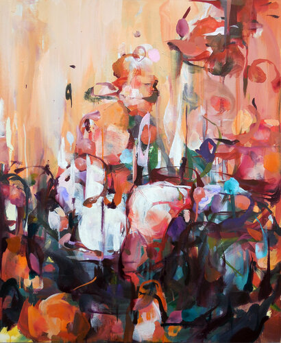 Sleeping Sleeps van Hyunju Kim, Schilderij te koop op Singulart