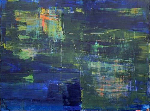 DENIM van Maike Barbara Maier, Schilderij te koop op Singulart