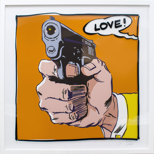 LOVE GUN - separated double Print Edition Maike Barbara Maier