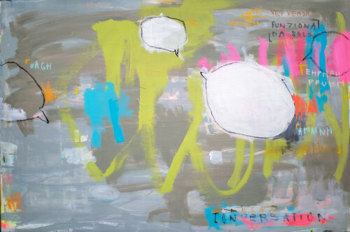 FUNZIONA DA SOLO di Maike Barbara Maier, Pittura in vendita su Singulart