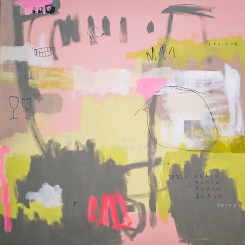 I TOLD Y`A de Maike Barbara Maier, Pintura a la venta en Singulart