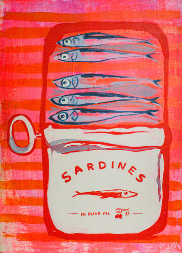 NO NEED TO FIT IN van Maike Barbara Maier, Schilderij te koop op Singulart