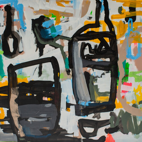 48 HOURS by Maike Barbara Maier, 油畫 for Sale on Singulart