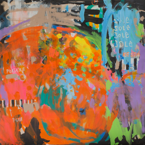 ORANGINARA - the portable sun van Maike Barbara Maier, Schilderij te koop op Singulart