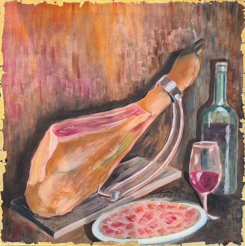 Jamon von Maryna Mytskan, Malerei kaufen auf Singulart