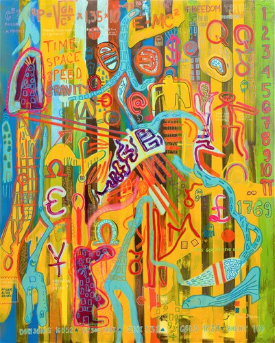 Time Planck di Paal Bugen, Pittura in vendita su Singulart