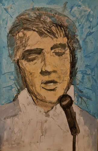 The King di Paal Bugen, Pittura in vendita su Singulart