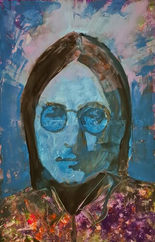 John Lennon di Paal Bugen, Pittura in vendita su Singulart