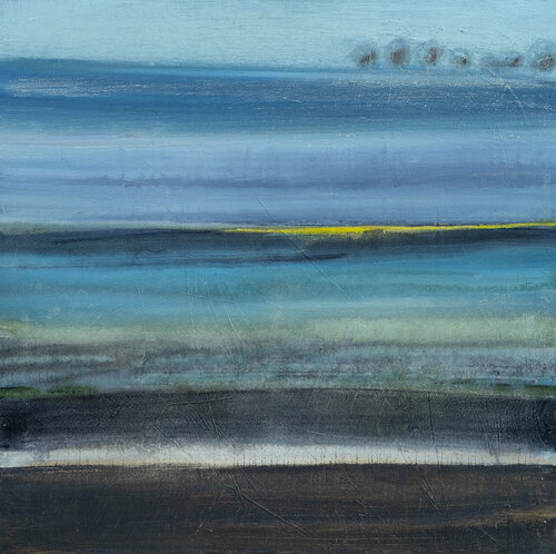 ARBRES BLEUTES van Brigitte Rochas, Schilderij te koop op Singulart