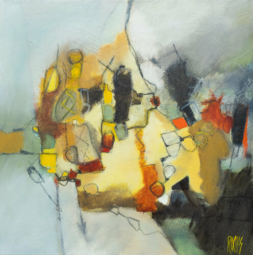 GENTIL CHAOS van Brigitte Rochas, Schilderij te koop op Singulart