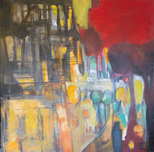 LA RUELLE de Brigitte Rochas, Pintura a la venta en Singulart