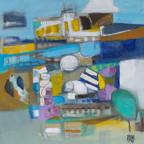 Comme un air de vacances von Brigitte Rochas, Malerei kaufen auf Singulart