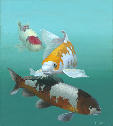 The Depths 6 di Elizabeth Rickert, Pittura in vendita su Singulart