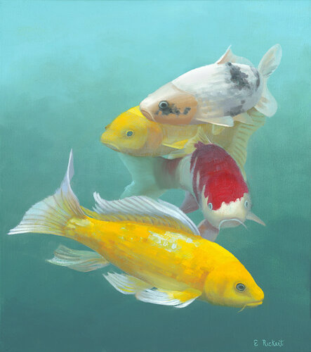 The Depths 7 di Elizabeth Rickert, Pittura in vendita su Singulart