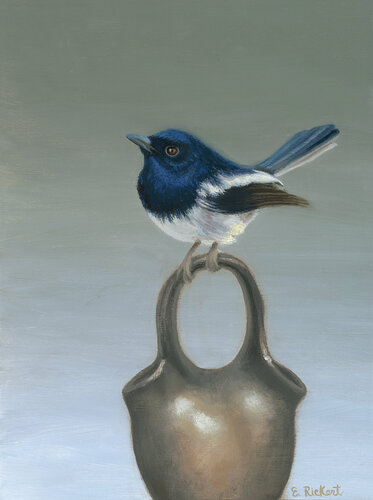 Perched by Elizabeth Rickert, Painting for Sale on Singulart